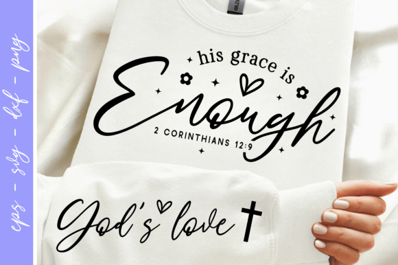 Christian Quote SVG PNG for T-Shirt Designs and Graphics