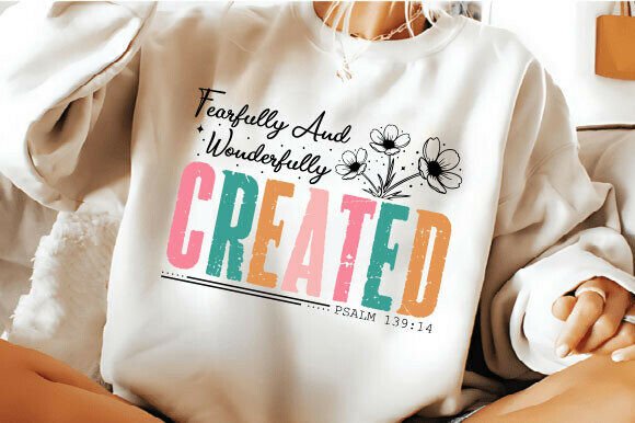 Christian SVG, Floral PNG: Ideal Graphics for T-Shirt Designs