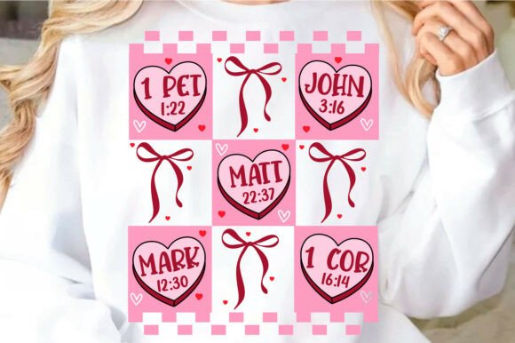 Christian Valentine PNG, Valentine SVG: Perfect for T-Shirt Designs and Graphics