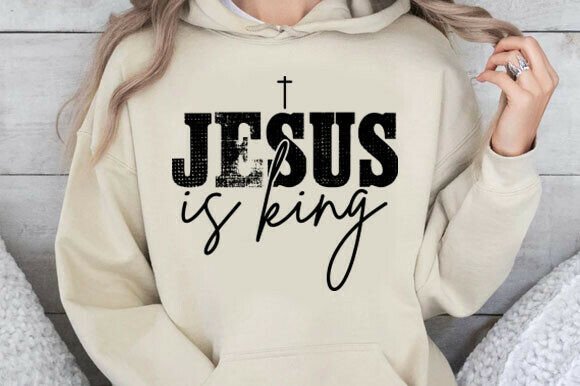 Jesus is King Svg: A Versatile Graphic for T-Shirt Designs