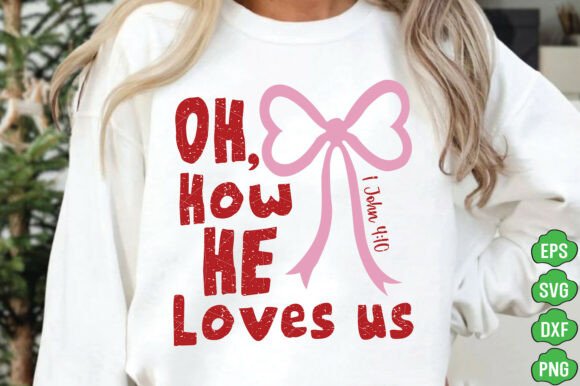 Oh How He Loves Us: A Versatile Christian SVG