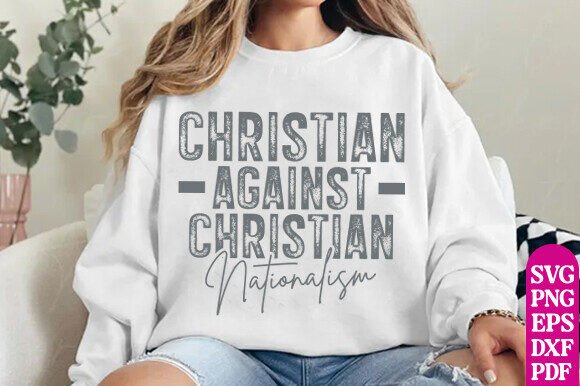 Progressive Christian Shirt, Anti MAGA: A Bold T-Shirt Design
