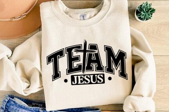 Team Jesus SVG: A Versatile Graphic for T-Shirt Designs